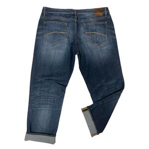 Anthropologie Driftwood Classic Cropped Boyfriend Denim Jeans Women's 29